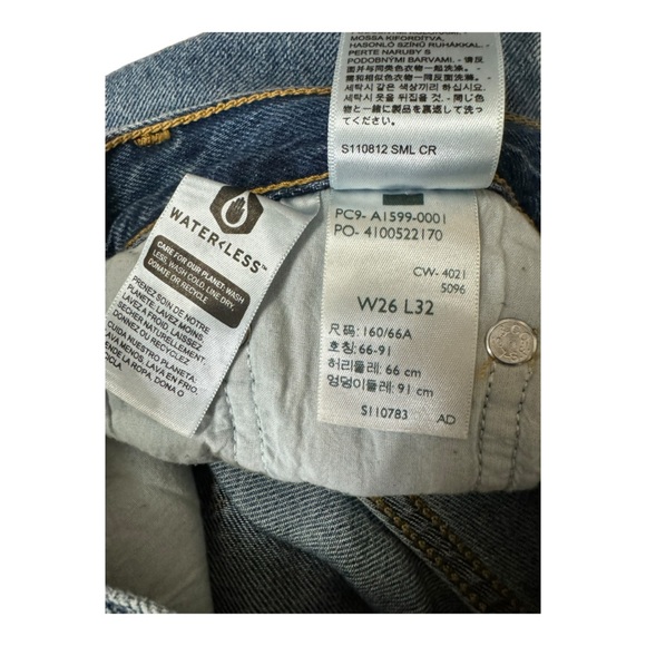 LEVI’S | High Loose Flare Jeans in Take Notes Medium Wash, Size 26 - Picture 10 of 11